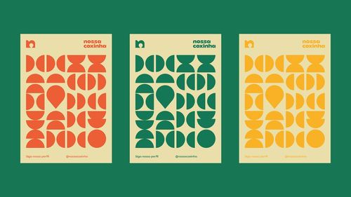 平面設(shè)計(jì) nossa coxinha 巴西休閑零食品牌形象設(shè)計(jì)